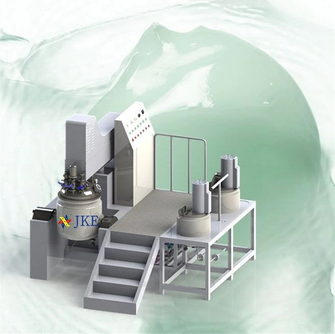 Machine voor het maken van zonnebrandcrème