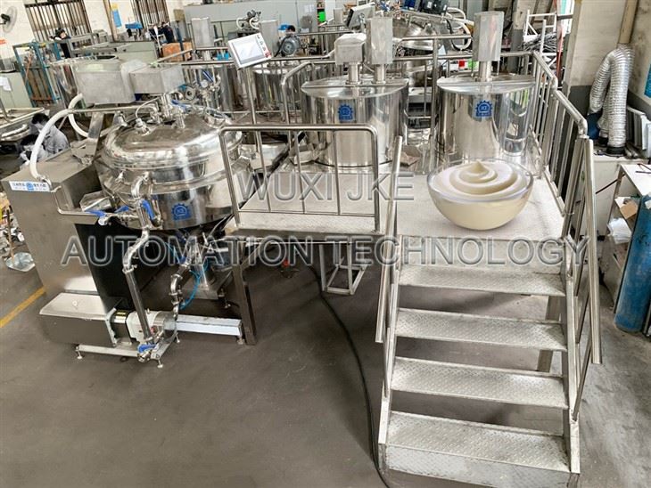 Mayonnaise Sauce Vacuum Homogenizier